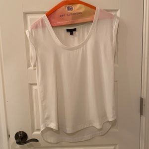 White J-Crew Top